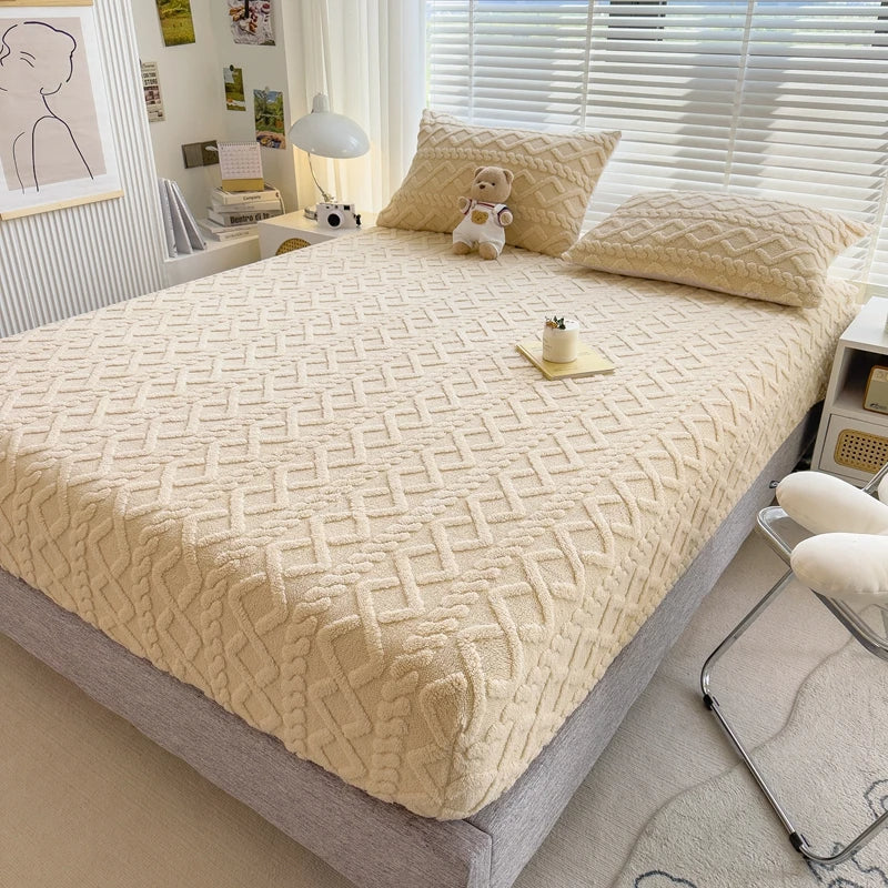 Alvira™ Milk Velvet Bed Covers